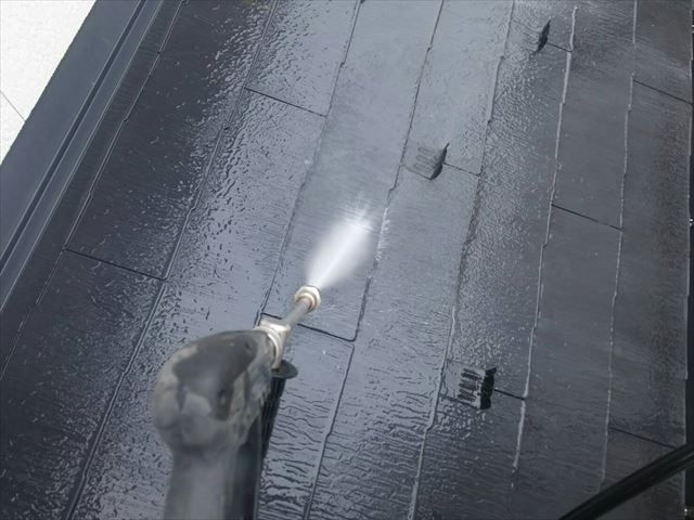 屋根バイオ洗浄