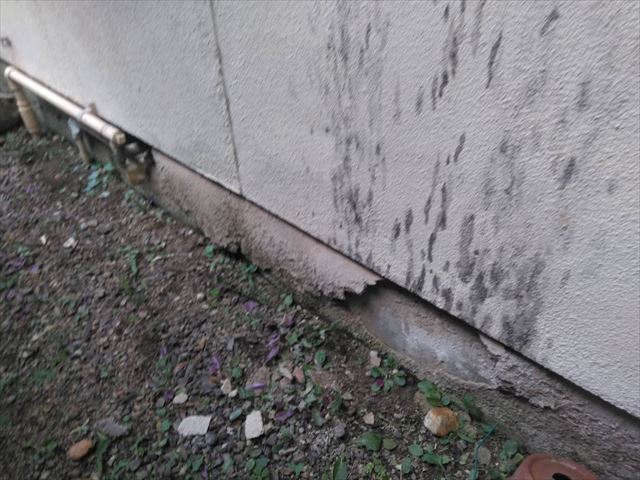 外壁の汚れ