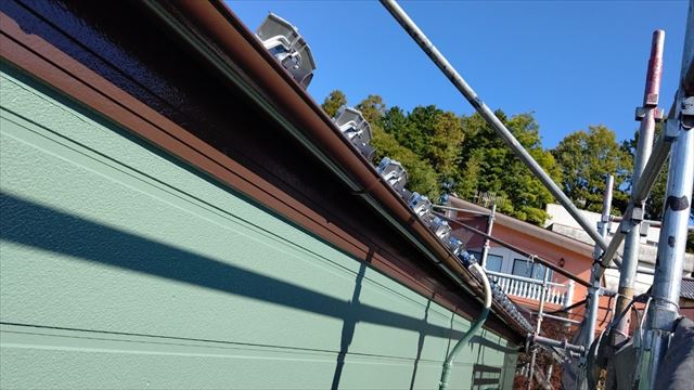中津川市中津川で屋根外壁雨樋塗装