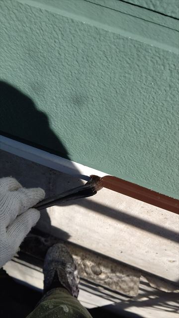 中津川市中津川で屋根外壁塗装水切り塗装