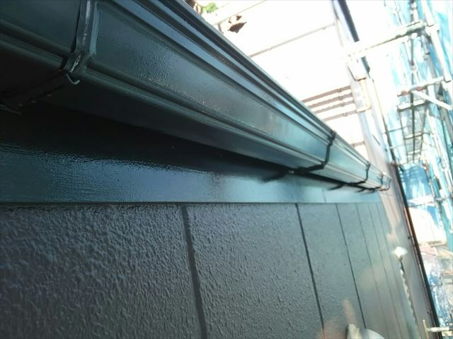 恵那市で外壁塗装樋、ブロック塀塗装