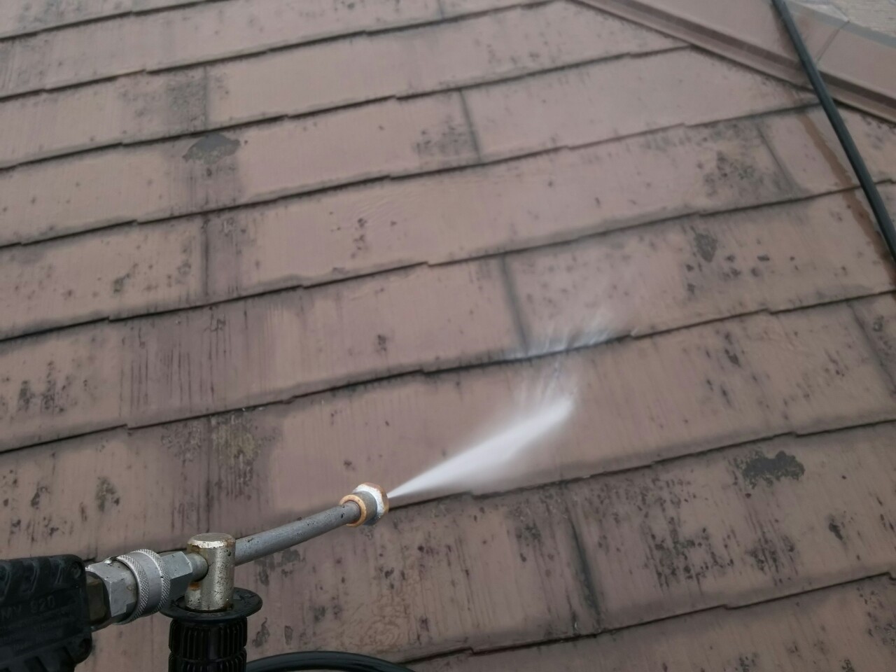 恵那市で屋根外壁塗装バイオ洗浄