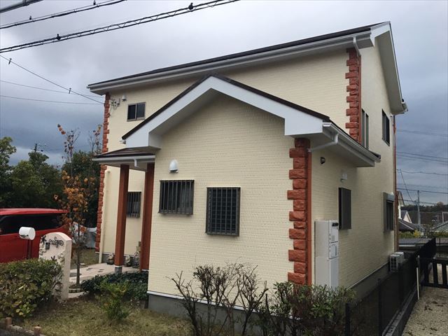 多治見市小名田町で屋根外壁塗装完成