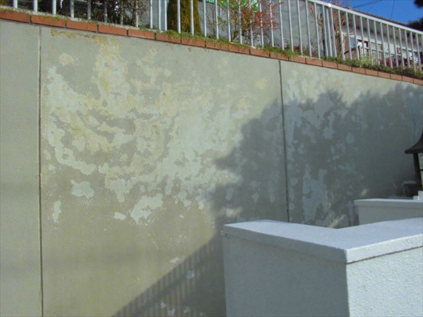 多治見市塀塗り替え